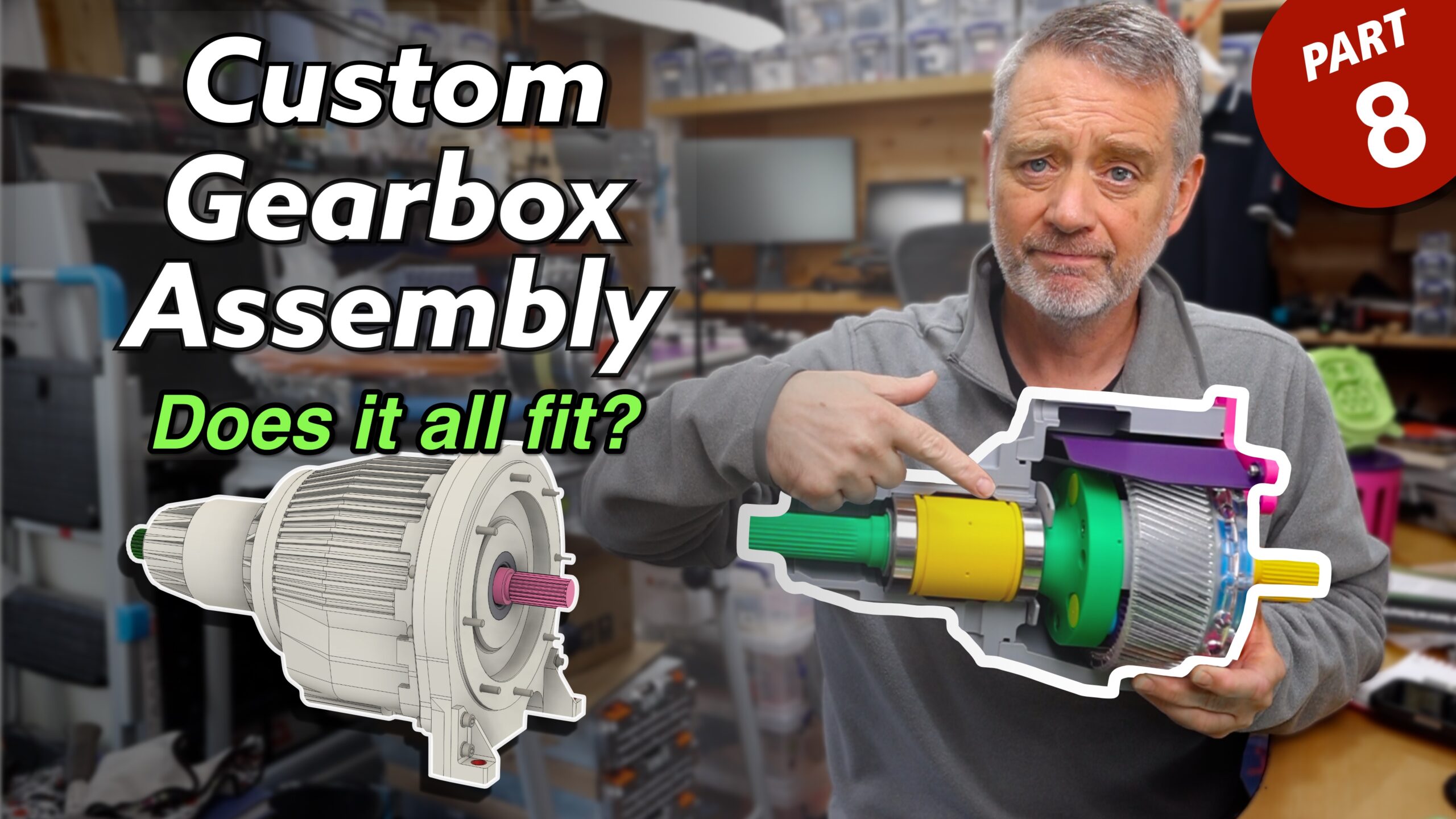 Project sEVen pt8: Custom Gearbox Assembly – YOUTUBE VIDEO